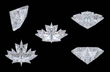 views of maple leaf diamond