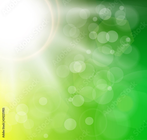 Abstract background natural bokeh