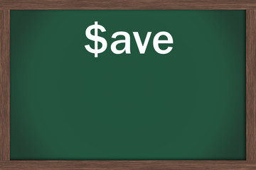 Canvas Print - Save