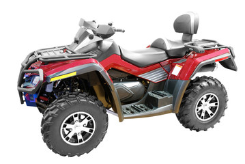 Wall Mural - grand 4x4 atv isolated