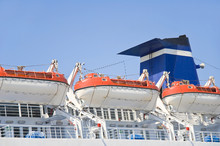 Cruise Ship Lifeboats.