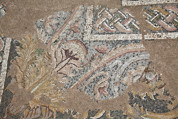 Wall Mural - Mosaics at The Great Baths in Dion