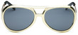 pair of elvis the king style sunglasses on a white background