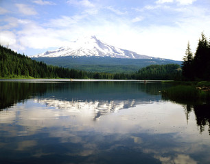 Mt.Hood and Trillium Lake, Oregon