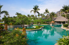 Tropical Resort Swimming Pool