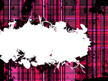 Checkered Pink Grunge Background.
