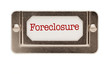 Foreclosure File Drawer Label