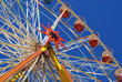 Wheel in fun park