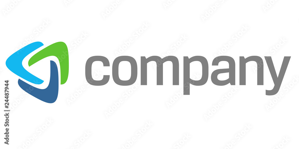 Abstract security logo Stock Vector | Adobe Stock