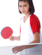 © Lucky Dragon USA - cute girl playing table tennis