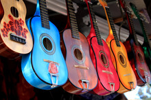 Bright Colorful Guitars For Sale