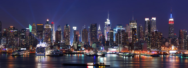 Fototapete - New York City Manhattan skyline panorama
