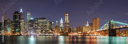 Naklejka dekoracyjna New York City Manhattan skyline