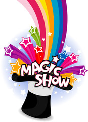 Canvas Print - Magic Show Flyer Design