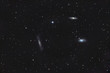 Galaxy Trio in Leo constellation. (M 65, M 66, NGC 3628)