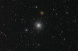 Globular stars cluster in Hercules constellation (M 13).