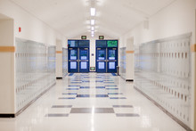 High School Hallway