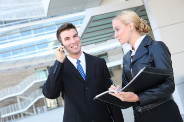 Poster - Attractive Business Team