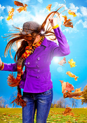 Wall Mural - active autumn 04