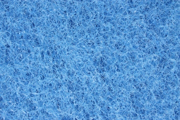 Blue sponge texture