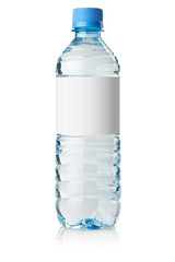 Sticker - Soda water bottle with blank label