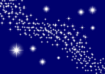 Wall Mural - Universe with stars