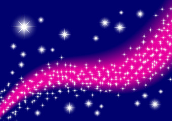 Wall Mural - Universe with stars
