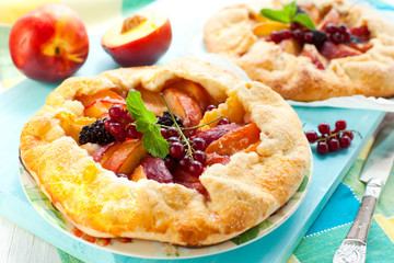 Poster - fruit galette