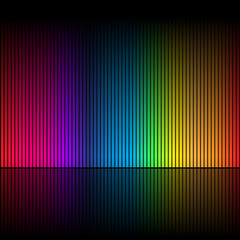 Abstract rainbow colours