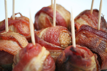 Bacon Wrapped Meatballs