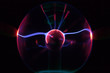 tesla lightning from plasma ball