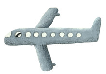 Illustration Of Grey Airplane