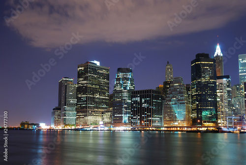New York City  Manhattan at night © rabbit75_fot