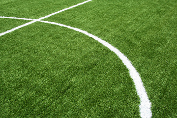 line on soccer field