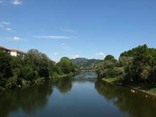 Sticker - River Po, Turin