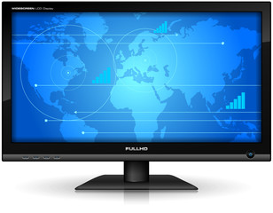 Poster - Widescreen TFT display