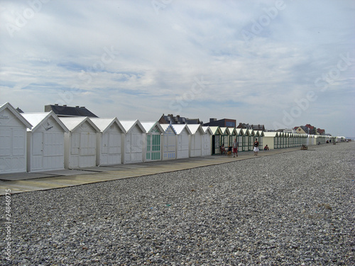 Cabines De Plage Cayeux Sur Mer Buy This Stock Photo And