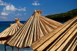 Parasole na plaży Jaz, Czarnogóra