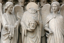 Notre-Dame De Paris, Apôtre Denis Décapité (pilier Sud)