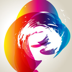 Wall Mural - vector abstract background