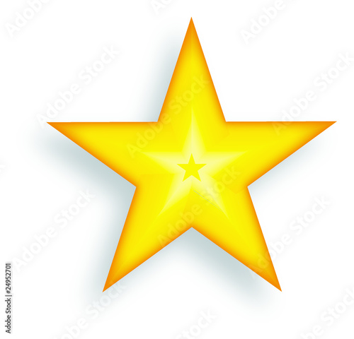 Stern gelb - Acheter ce vecteur libre de droit et découvrir des