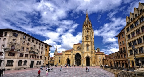 Catedral de Oviedo,Asturias,España Fototapeta