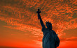 © Gary - The silhouette of Statue of Liberty
