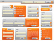 © ordogz - Website form set - orange silver