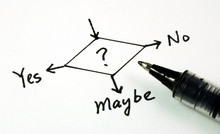 Yes, No, Or Maybe Concepts Of Making Business Decision