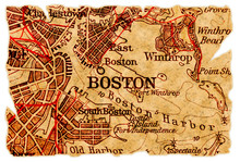 Boston Old Map