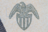 Fototapeta Desenie - Federal Reserve seal on the Twenty dollar note