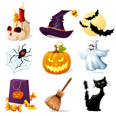 Halloween icons