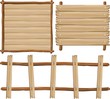 Pannelli e Cornici di Legno-Wood Panels and Frames-Vector