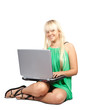 © DariaTrofimova - Young girl with laptop